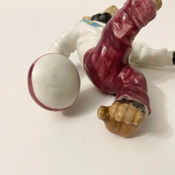 Vtg Enterprise Curling Stone Sport Chimp Chimpanzee Monkey Japan Figurine Chips - Picture 10 of 16